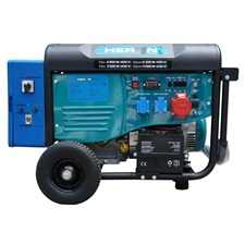 HERON HERON 420 BLUE, háromfázisú, 6 kVA-es, távindítóval felszerelt áramfejlesztő [ 8896420-AU2 ]