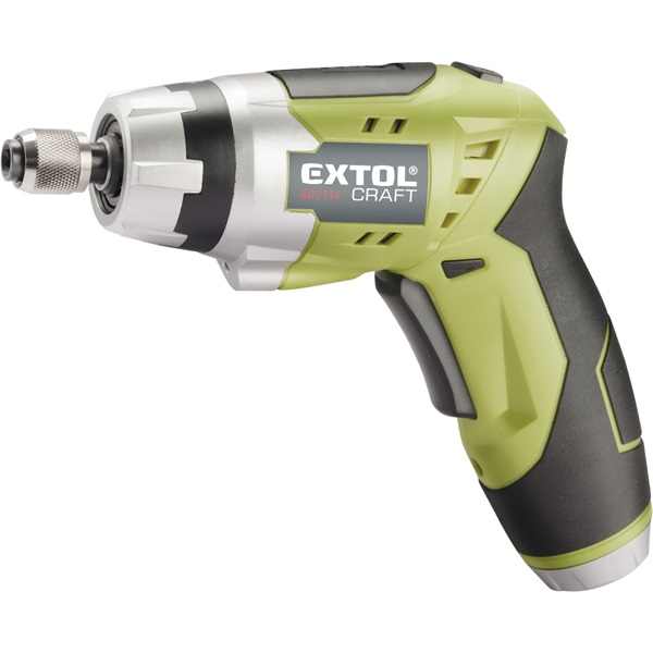 EXTOL akkus csavarbehajtó, Li-ion; 3,6V, 1300 mAh, ford.: 200 1/min, befogás: 1/4", hatszög BIT-ekhez, elforgatható nyél [ 402114 ]