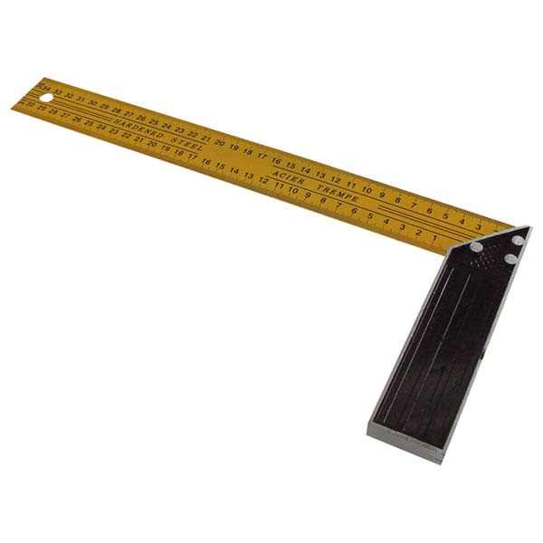 MB asztalos derékszög 350×160mm, (festett alumínium) mm beosztással [ 3324 ]