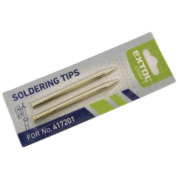 EXTOL forrasztócsúcs; 2db, 417201 forrasztó pákához [ 417210 ]