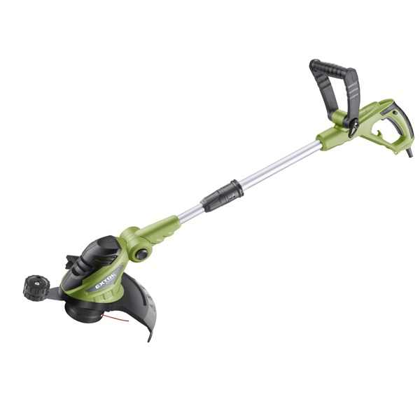 EXTOL CRAFT fűszegélynyíró gép elektromos 550W, teleszkópos nyél: 70-92 cm, 30cm átmérő, 10.000 ford/perc, papír doboz [ 416125 ]