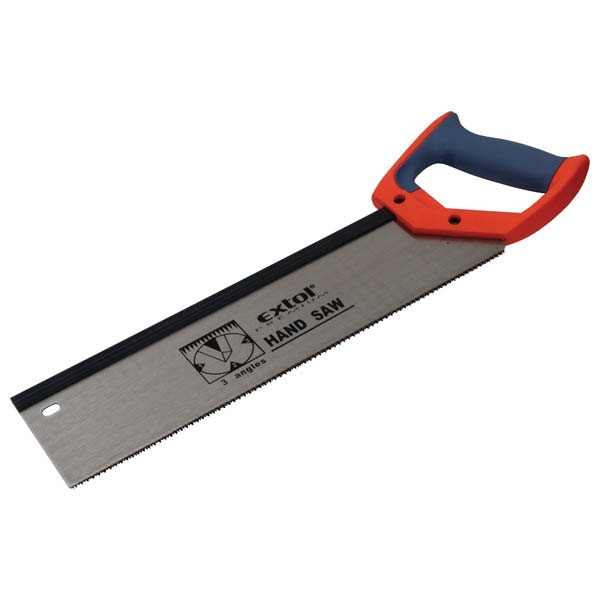 EXTOL PREMIUM gérbevágó fűrész, gumírozott nyél; 350mm, speciális háromszoros élezés [ 8812220 ]