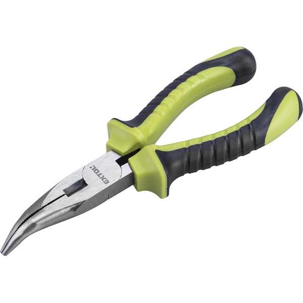 EXTOL CRAFT hajlított csőrű rádiós fogó, 160mm [ 7022 ]