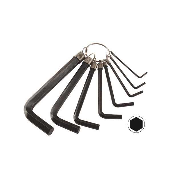 MB imbuszkulcs klt.; 8db, 2-10mm [ 6610 ]