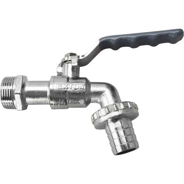 EXTOL PREMIUM kerti kifolyócsap, karos, tömlővéges, 1/2", 220g (kerticsap) [ 8876250 ]