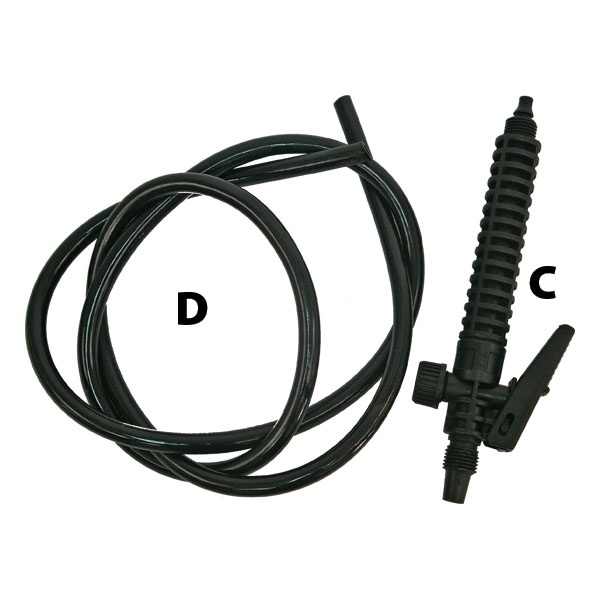 MB kiegészítők újabb típusú (fehér Extol Craft) 92602-höz és 92603-hoz; pisztoly (szorítóanya/hollander nélkül) [ 92602C ]