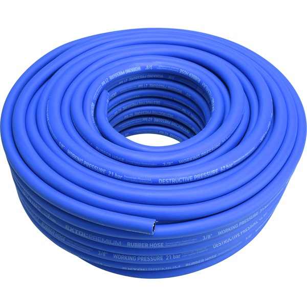 EXTOL PREMIUM légtömlő egyenes, 50m, kompresszorhoz, 3/8", átm.: 9 / 15 mm, max. 20 Bar, gyorscsatlakozók nélkül [ 8865145 ]