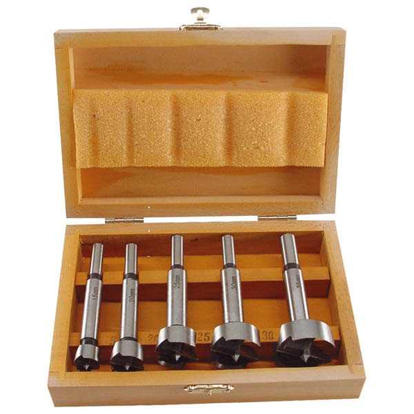 EXTOL pánthelymaró készlet 5db-os (fadobozban); 15, 20, 25,30,35mm [ 44015 ]