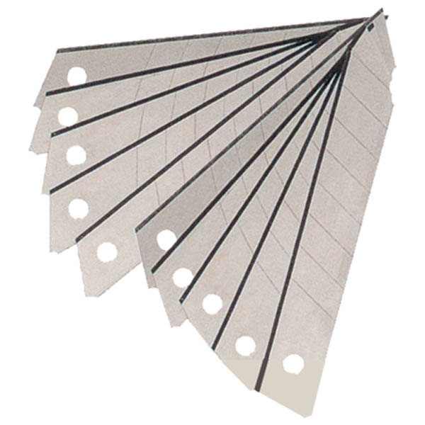 EXTOL pengék tapétavágó késhez, 18mm, 10db, törhető, (9129, 80036, 80037, 80039, 80041, 80044, 80049, 80035 típusokh [ 9123A ]