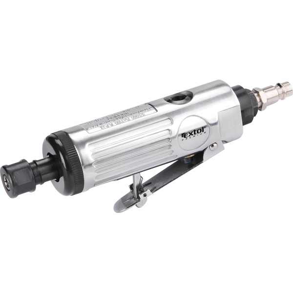 EXTOL PREMIUM pneumatikus furatköszörű, 1/4" (6 és 3 mm befogás), 22.000 1/min, 113l/min, 6,3 Bar, 1/4" tömlőcsatlakozó, 0,6 kg [ 8865030 ]