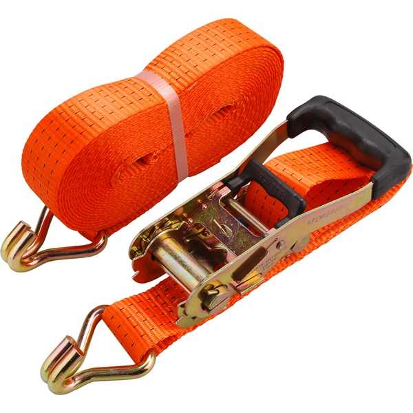 EXTOL PREMIUM rakományrögzítő gurtni, kampós, max. 4000kg; 10m×50mm, EN12195-2,TÜV/GS [ 8861155 ]