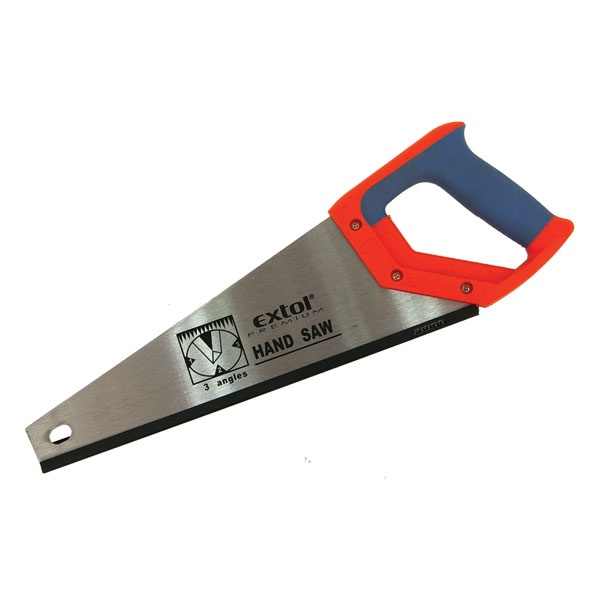 EXTOL PREMIUM rókafarkú fűrész, edzett 3 élű fogak; 350mm [ 8812200 ]