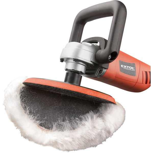 EXTOL PREMIUM sarok-polírozógép 180 mm 1100W, 0-3000 ford/perc, papír doboz [ 8892500 ]