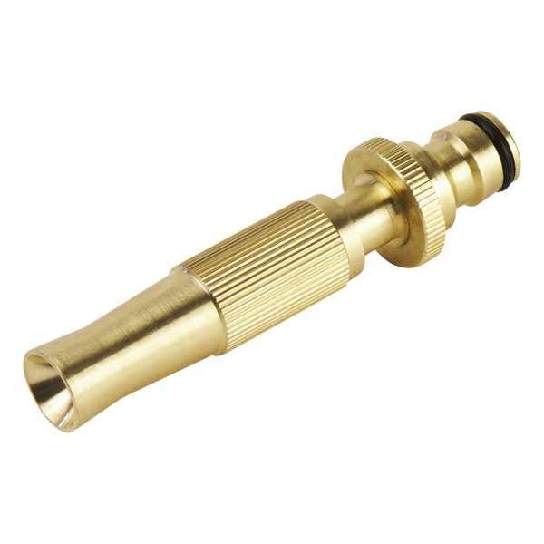 EXTOL PREMIUM szorófej; réz, kuplung csatlakozós, szabályozható sugár [ 8876051 ]