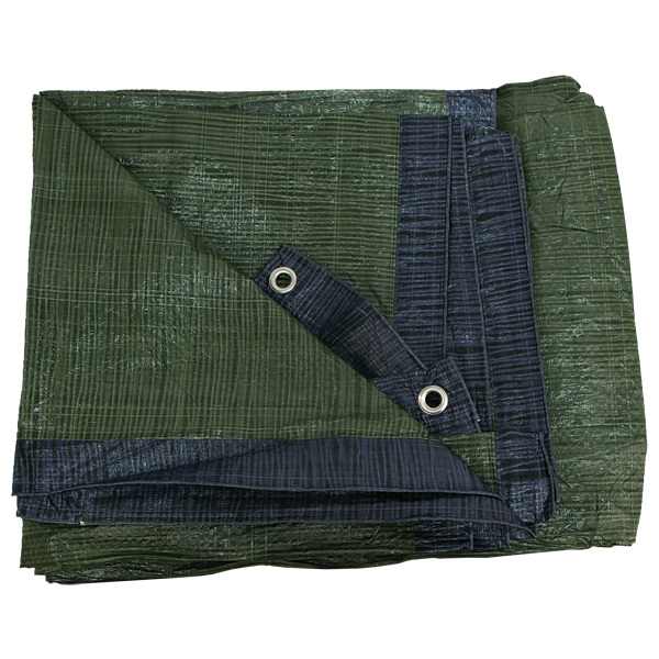 EXTOL CRAFT takaróponyva, vízálló, de nem UV álló 70g/nm, 5×8m névleges méret, valós méret: 4,75×7,9m,PE, STANDARD, lefűző lyukakkal [ 11113 ]