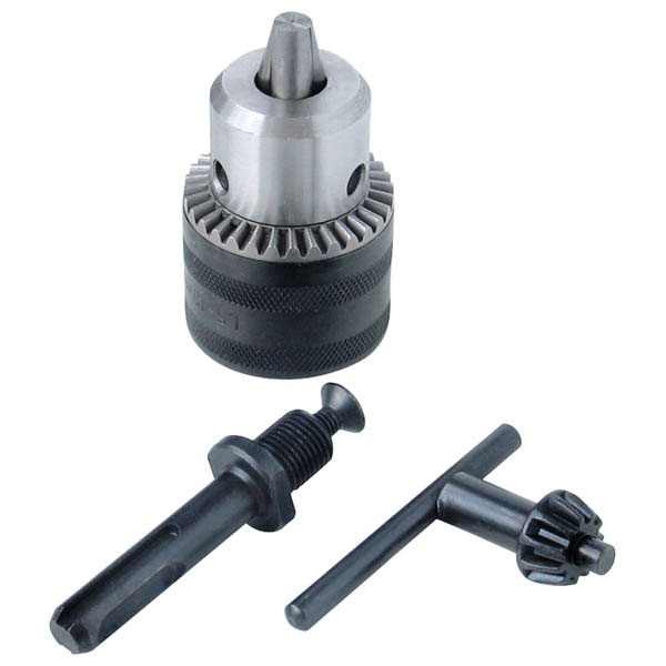 EXTOL tokmány; hagyományos 1,5-13mm, SDS >> normál adapter, tokmánykulcs [ 79998 ]