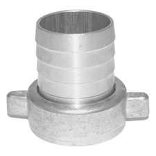 FÉM TÖMLŐVÉG csatlakozó, hollanderrel, fém 2"×2", Alu-Zn ötvözet, 8895101 szivattyúhoz [ 225013 ]