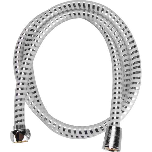 VIKING zuhanytömlő, ezüst/szürke, PVC; 1,5m [ 630227 ]