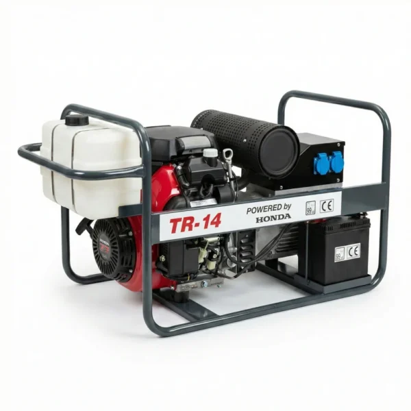 Tresz TR-14 háromfázisú ipari aggregátor 14kVA teljesítménnyel építkezésre