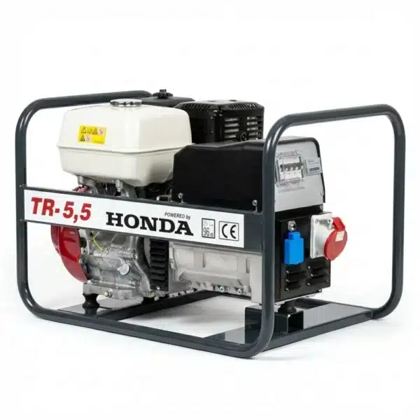Tresz TR-5,5 háromfázisú áramfejlesztő Honda GX-270 motorral vegyes használatra