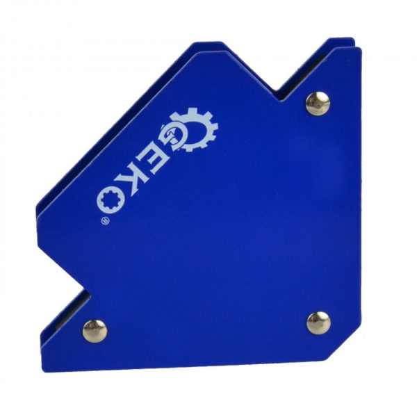 GEKO Mágneses munkadarabrögzítő, Sarokmágnes hegesztéshez, Mágneses derékszög 11.5kg [ G01871 ]