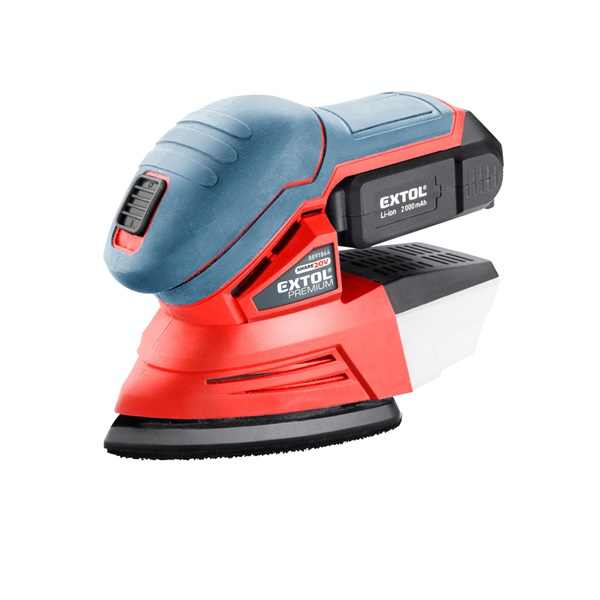 EXTOL PREMIUM  akkus delta csiszoló