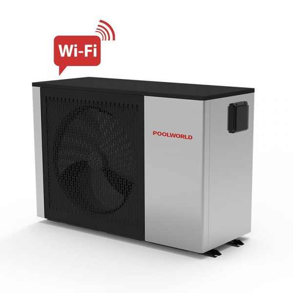 POOLWORLD Full inverteres medence hőszivattyú 9.5kW COP13 A27°C/W26°C [ PW015-KZXYC-C ]