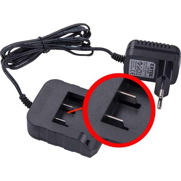 TARTOZEK akkutöltő ÚJABB TÍPUSÚ 12V 402400 és 402401 Li-ion akkuhoz, 3 SARU, töltési idő: 4,5 óra [ 402400D ]