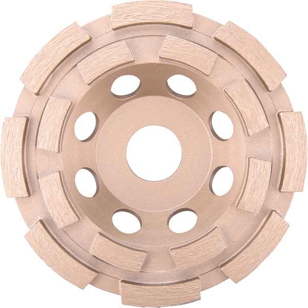 EXTOL INDUSTRIAL gyémántcsiszoló korong; 115mm×22,2mm, kétsoros [ 8703121 ]