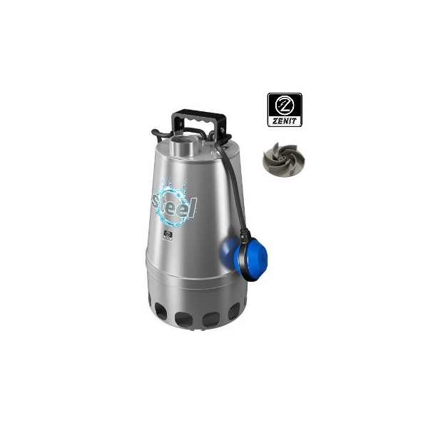 ZENIT DG steel 37/2 M, 230V, úszókapcsolóval erősen szennyezett vízre (230 V) [ ZNT004 ]