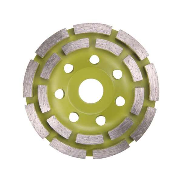 EXTOL CRAFT gyémántcsiszoló korong; 115mm×22,2mm, kétsoros [ 903024 ]