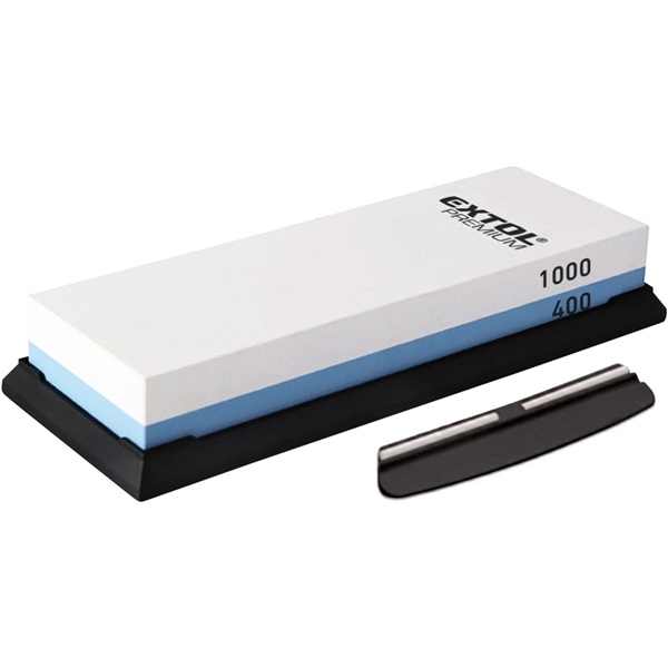 EXTOL PREMIUM késélező, kétoldalas: P400/P1000 [ 8855401 ]