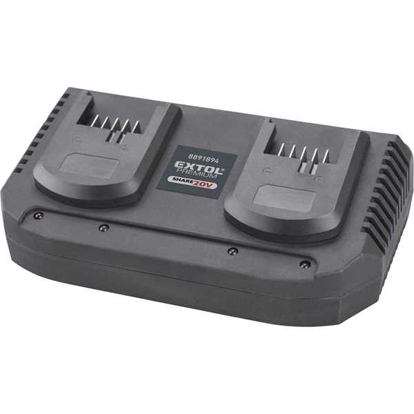 TARTOZEK akkutöltő, dupla, Share20V 2×3,5A [ 8891894 ]