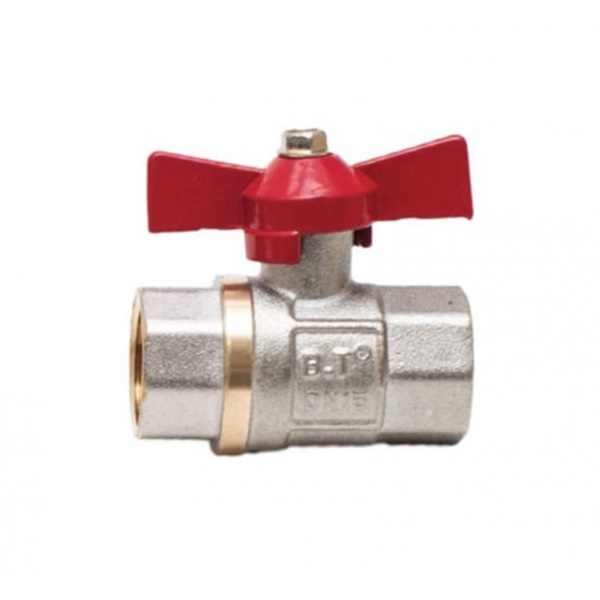 FÉM Golyóscsap BB 1/2" pillangós FIX [ golyoscsap12BBpillan ]