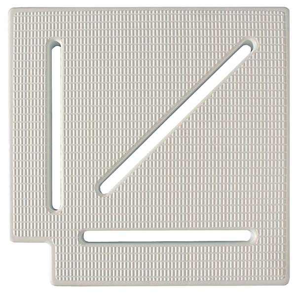 GEMAS Túlfolyó sarok elem 90? 195mm [ AQ014920 ]