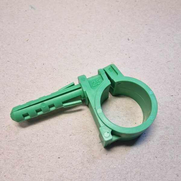 AQUATHERM csőbilincs 25mm (tiplivel, csavarral) [ AT60625 ]