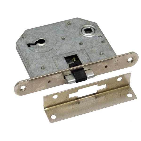 FLAME Bevésőzár, 55×55×20mm, 1 kulcsos, LŐVÉR típusú, Flame [ 84646 ]