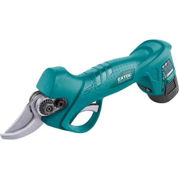 EXTOL INDUSTRIAL akkus metszőolló és ágvágó 16V, Li-Ion, 2 db akku: 2000 mAh [ 8791580 ]