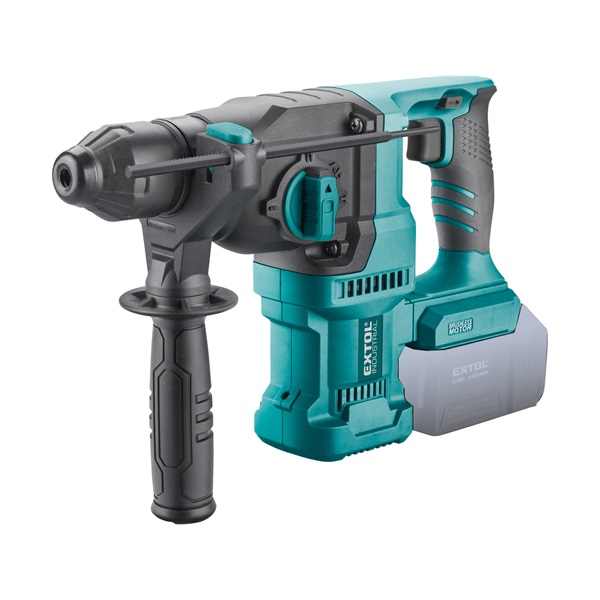 EXTOL INDUSTRIAL akkus ütvefúró SDS Plus, Share20V, 20V, Li-ion, 2,6 J AKKU és TÖLTŐ NÉLKÜL!, akku és töltő külön rendelhető [ 8791817 ]