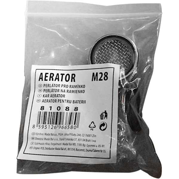MB perlátor (aerator csőrvégre), M28, külső menetes, BALETTO, SONATA, OPERA csaptelepekhez [ 81088 ]