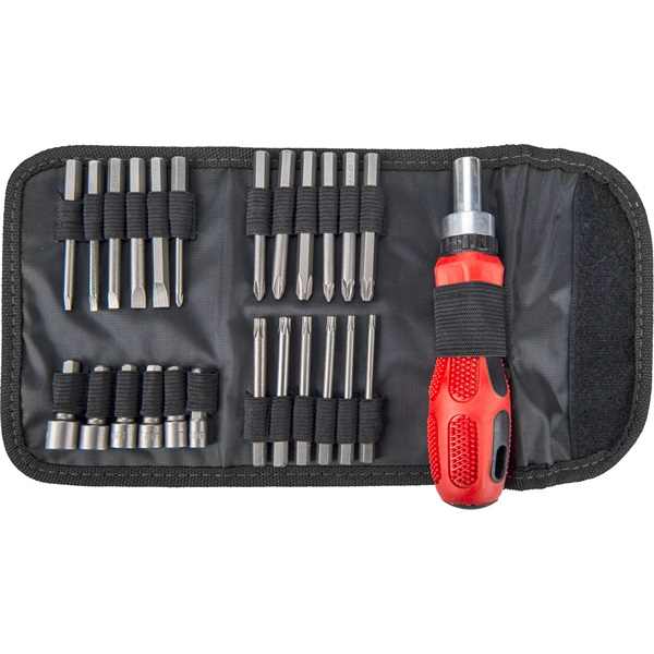 EXTOL PREMIUM racsnis csavarhúzó-dugókulcs klt., 25 db,  Cr.V. acél [ 8819155 ]