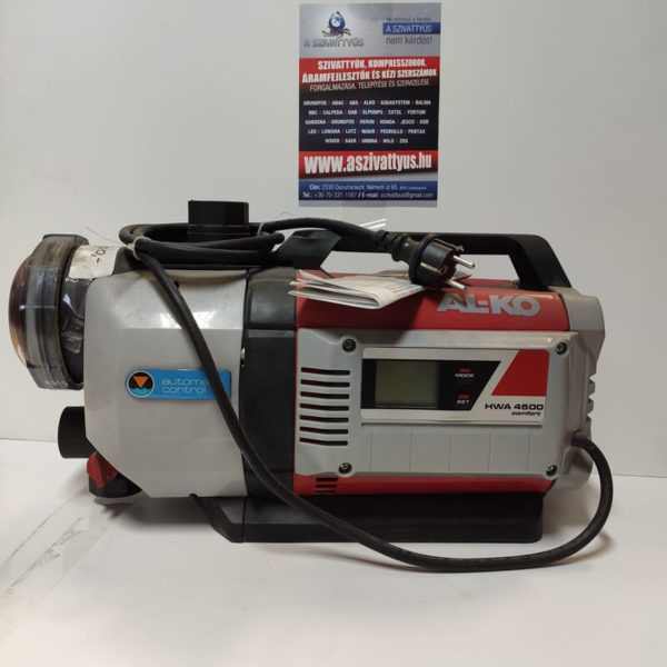 Felújított AL-KO HWA 4500 (230V) házi vízellátó szivattyú [ FLT-006 ]