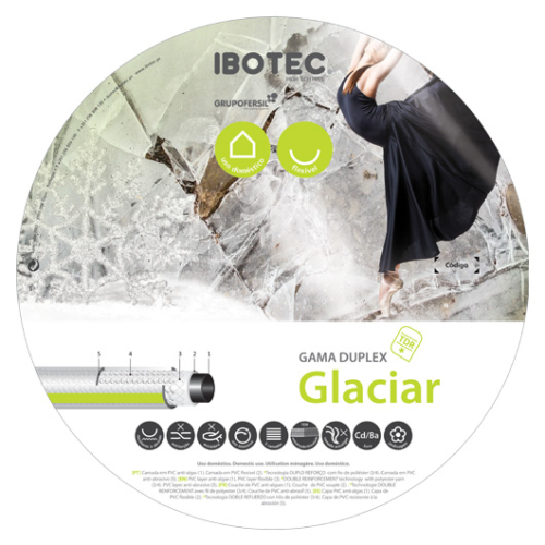 IBOTEC GLACIAR, 3/4″ locsolótömlő – 50m/tekercs [ 223MGLC3450 ]