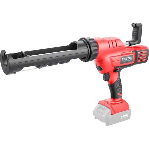 EXTOL PREMIUM akkus kinyomópisztoly gép, Share20V, 20V, Li-ion, AKKU és TÖLTŐ NÉLKÜL, 300 ml [ 8891865 ]