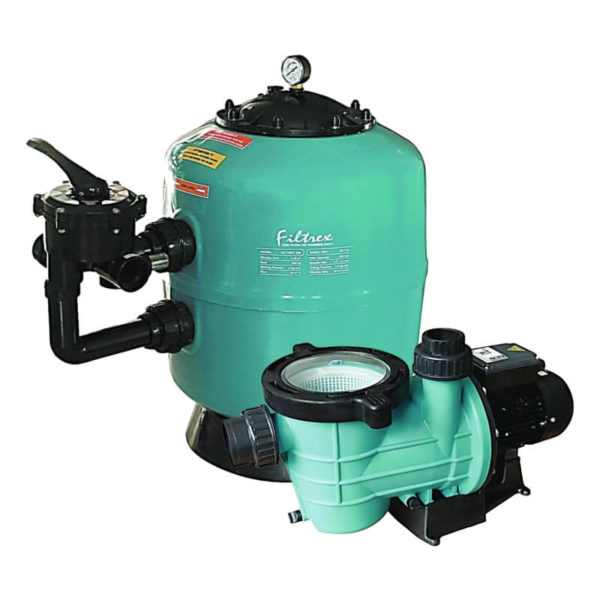 FILTREX SIDE - MINI STREAMER szűrőszett 500 10m3/h 0.75HP Mini Streamer 10.8m3/h [ AQ041311 ]