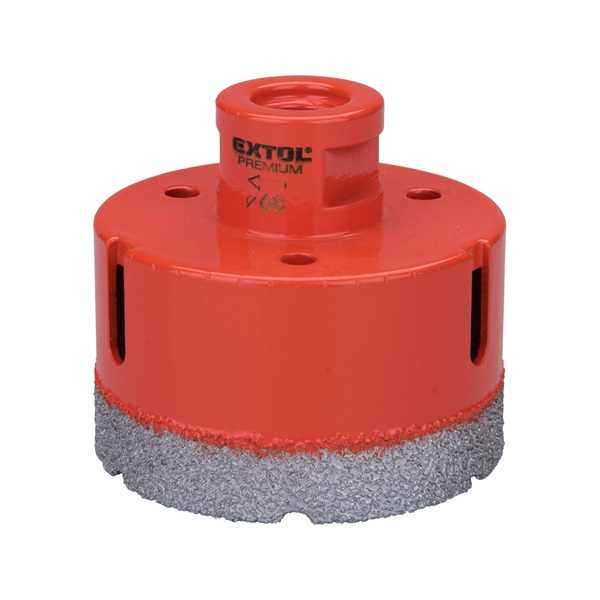 EXTOL PREMIUM körkivágó csempére, gyémánt vágóél; 60mm × M14, sarokcsiszolóba fogható [ 8801875 ]