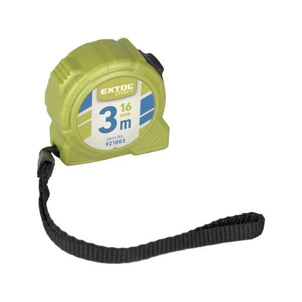 EXTOL CRAFT mérőszalag  1 stoppos; 2m × 16mm [ 921002 ]