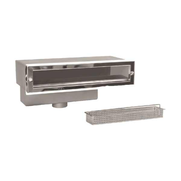 LEPSOD Szkimmer Inox fóliás -Slim 450- AISI 316 KM2" [ AQ012235 ]