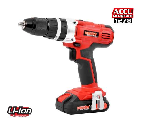 HECHT 1278 - AKKUMULÁTOROS CSAVARBEHAJTÓ, ÜTVEFÚRÓ [ HECHT1278 ]