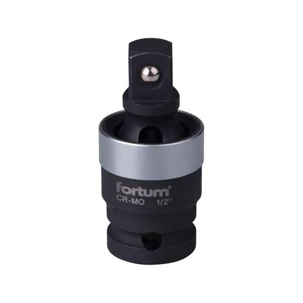 FORTUM csuklós adapter, impakt 1/2" dugókulcsok gépi befogásához, 1/2" gépi befogás, CrMo [ 4790010 ]